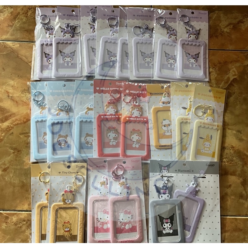 READY STOCK OFFICIAL CAHOL CARD HOLDER KEYRING PHOTOCARD SANRIO COROCOROKURIRIN KUROMI CINAMORROL HE