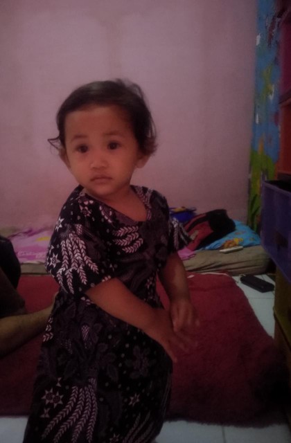 Baju Batik Gamis Anak Cewek Seragam Batik Anak Cewek Wa03 Terbaru