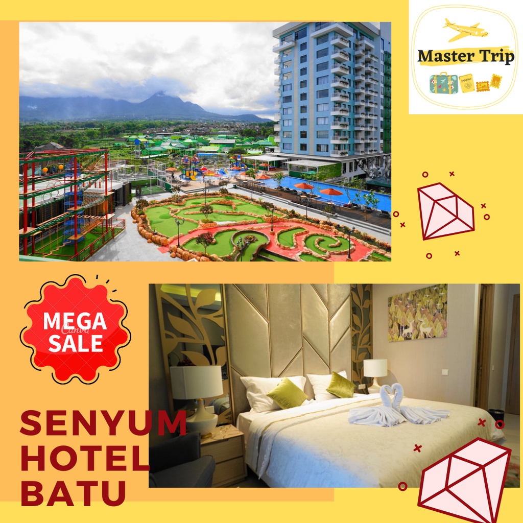 PROMO - Voucher Hotel Senyum World Hotel Batu 4*