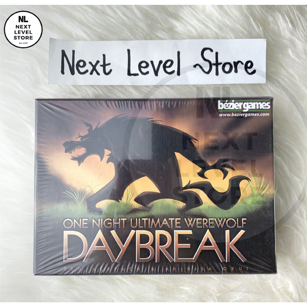 One Night Ultimate Werewolf DAYBREAK BOARD GAMES READY STOCK