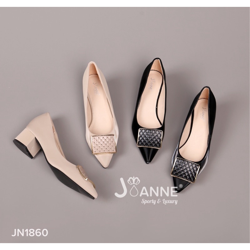 RESTOCK! [ORIGINAL] JOANNE Heels Shoes / Sepatu Kerja Wanita #JN1860