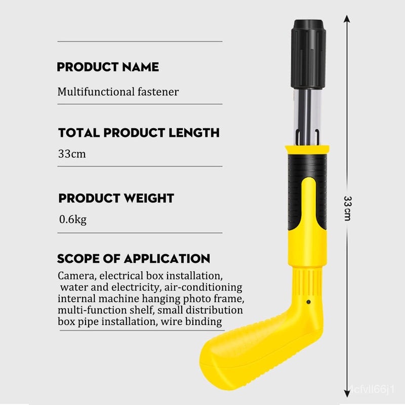 Pistol Paku Baja Manual Rivet Tufting Nail Gun Beton/ paku tembak manual  /alat paku tembak beton /Baja Dinding Jangkar Kawat Slotting Dekorasi Alat Listrik  alat renovasi rumah TOOL Steel Nail Gun