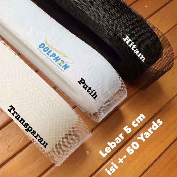 

[BISA COD] Hardnet / Yure / Pita Jala 5 cm TEBAL (isi +- 50 Yards)