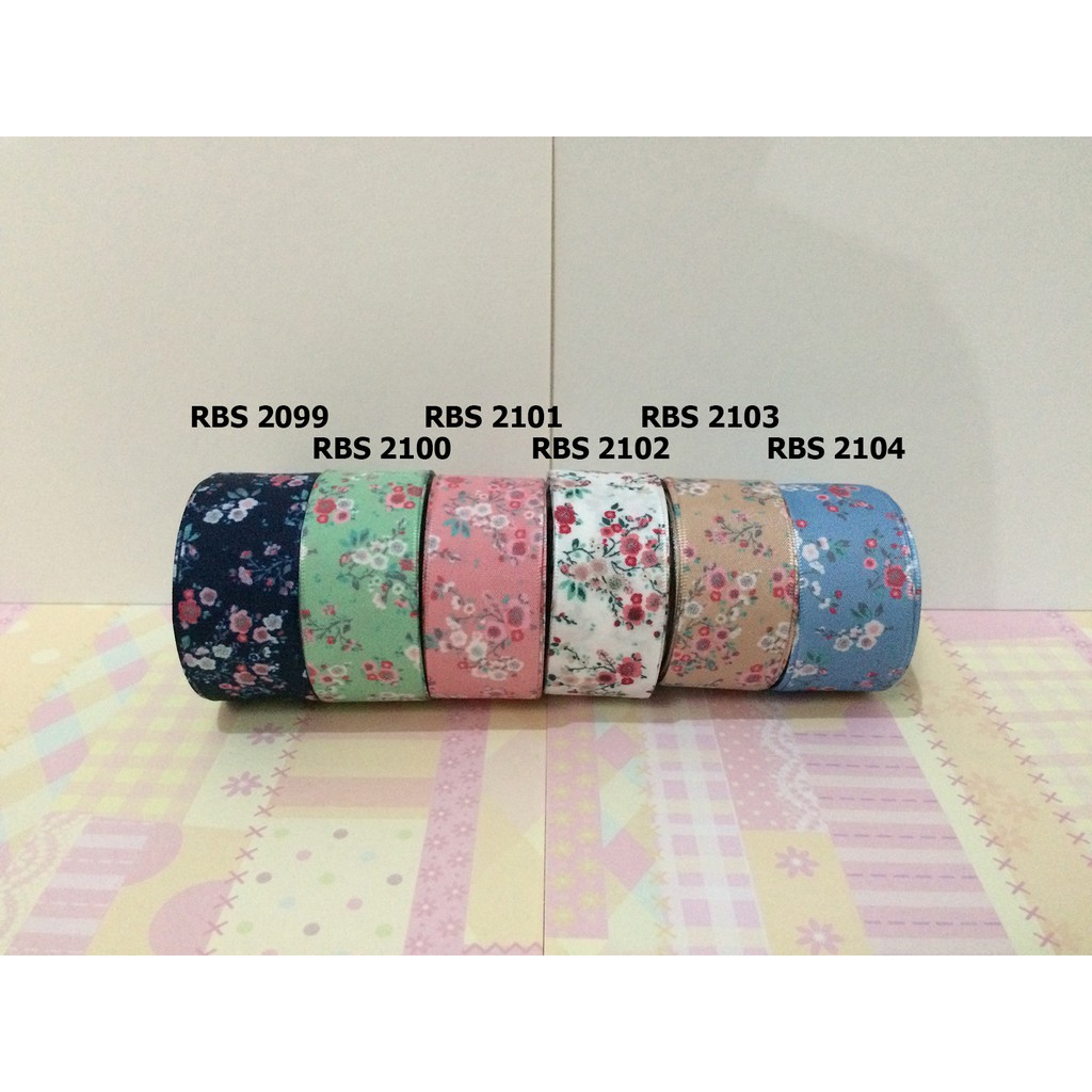 

[10 YARD] PITA SATIN MOTIF BUNGA SALE RBS 2099,2100,2101,2102,2103,2104