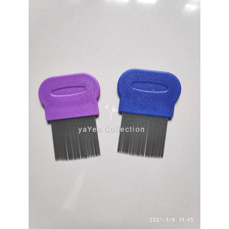 Sisir serit kutu rambut lucu unik warna warni cantik