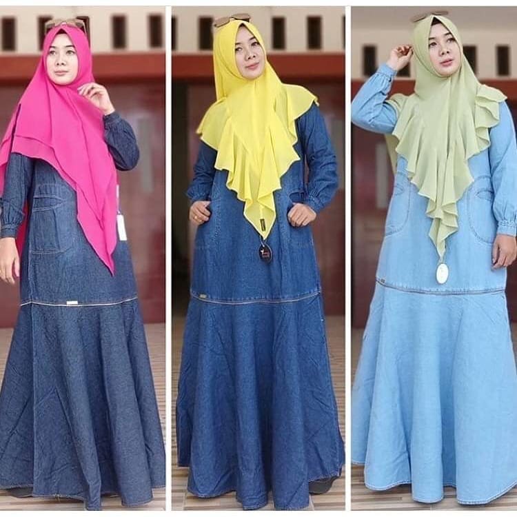 [BUGIO CLOTHING] GAMIS SYARI CASUAL / DRESS ONLY MOM " FATINA" By Bugio Clothing