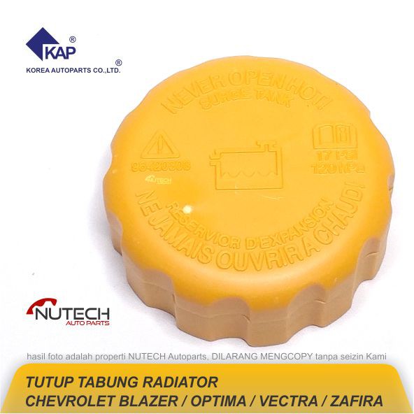 TUTUP TABUNG RADIATOR CHEVROLET BLAZER ZAFIRA KOREA AUTO PARTS