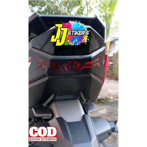 Stiker variasi lampu stoplamp vario new 160 / stiker lampu belakang vario 160 new