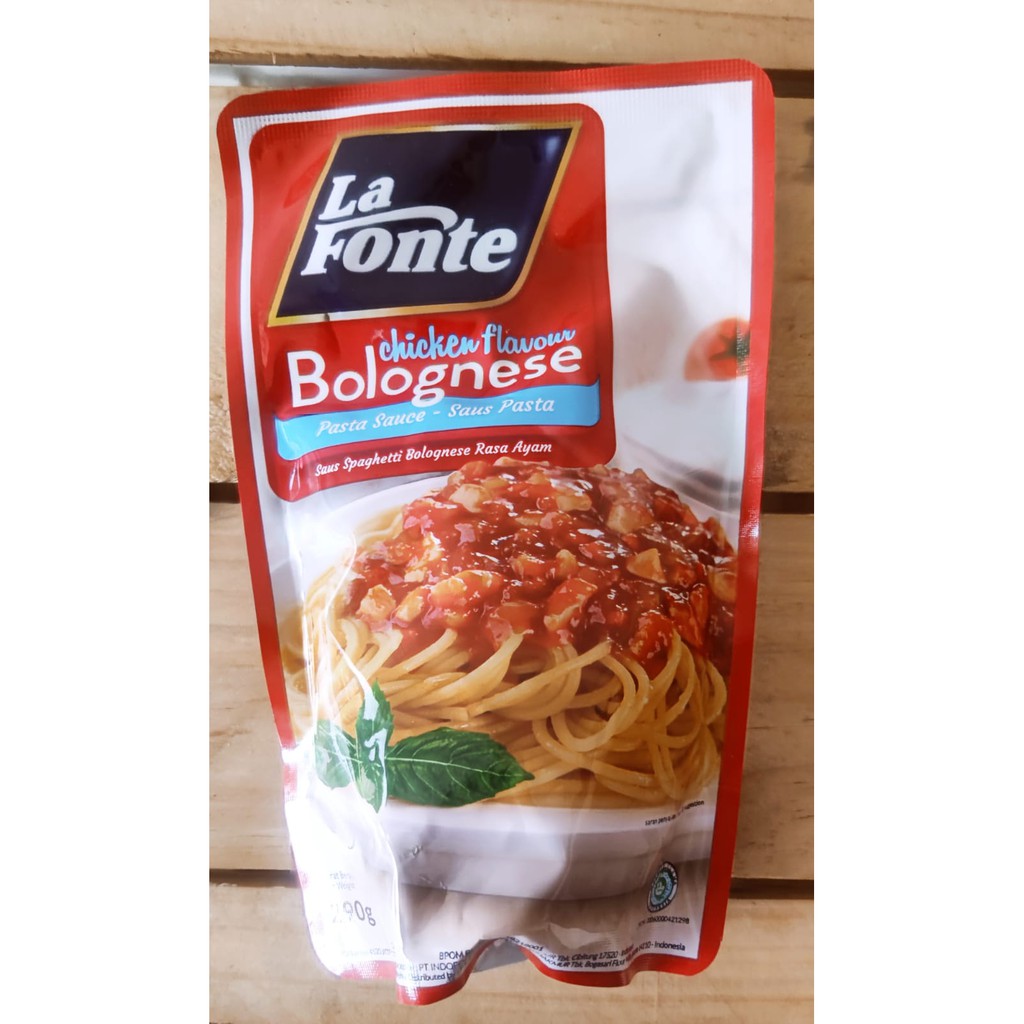 

La Fonte Saus Pasta Chiken Bolognese 290 gr