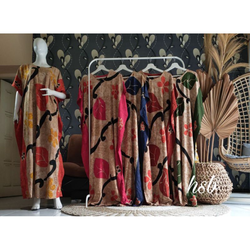 Daster Batik Longlowo tulis Matt santung ajl tebal