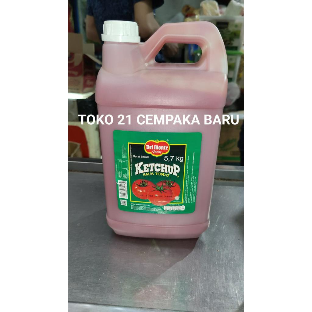 

Delmonte Saus TOMAT Jerigen 5.7 KG | Saos Delmonte 5.7KG Murah Promo