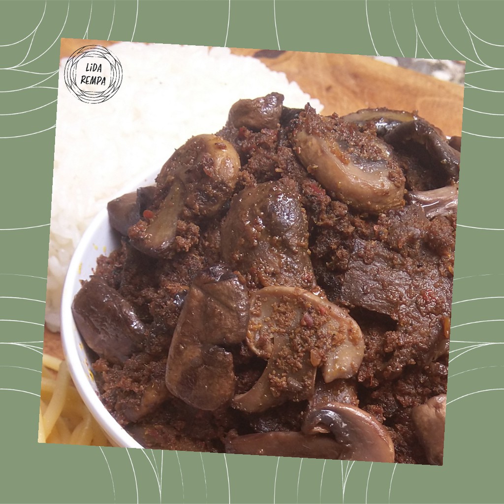 

Rendang Jamur - Medium Pack 500gram