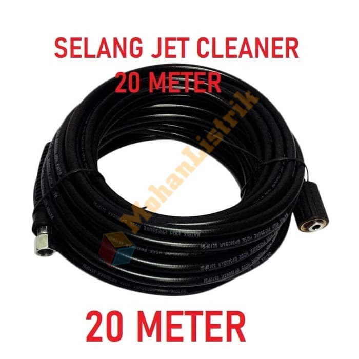 Selang Jet Cleaner/Selang High Pressure/Selang Mesin Steam 5m 10m 15m 20m