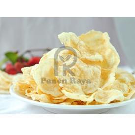 

TERLARIS BRANDS FESTIVAL Emping Belinjo Tipis Goreng Rasa Asin PR 200gr Melinjo Siap Makan