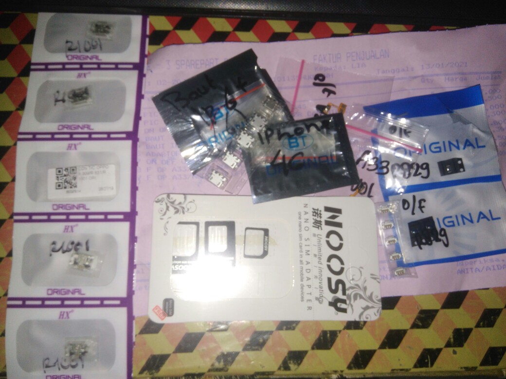 Baut Iphone 6+ 6plus 6 Plus Set Satu Set