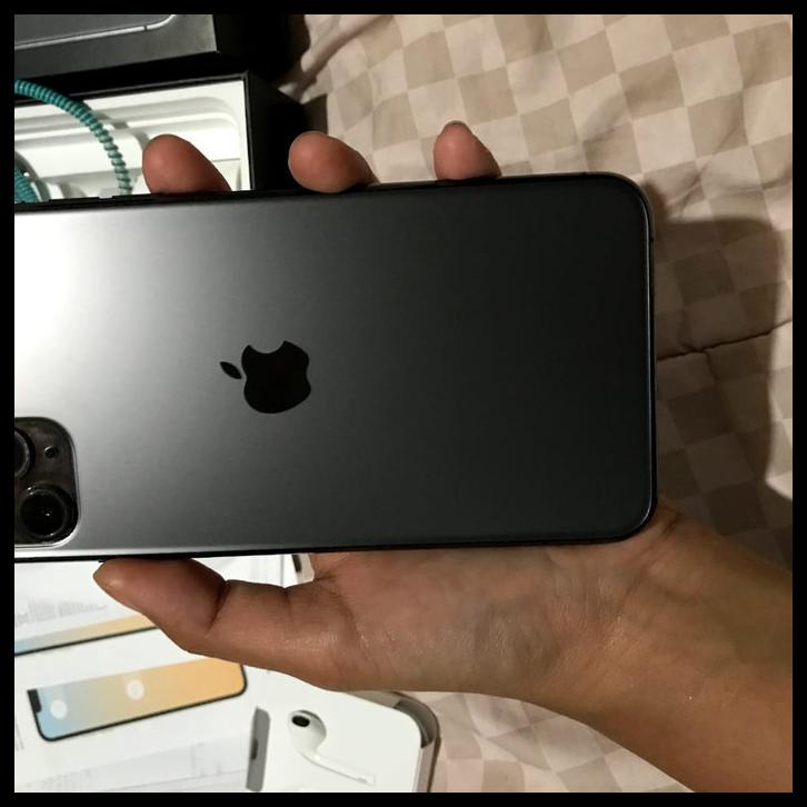 Iphone Pro Max Black 64 Gb Second Garansi Ibox