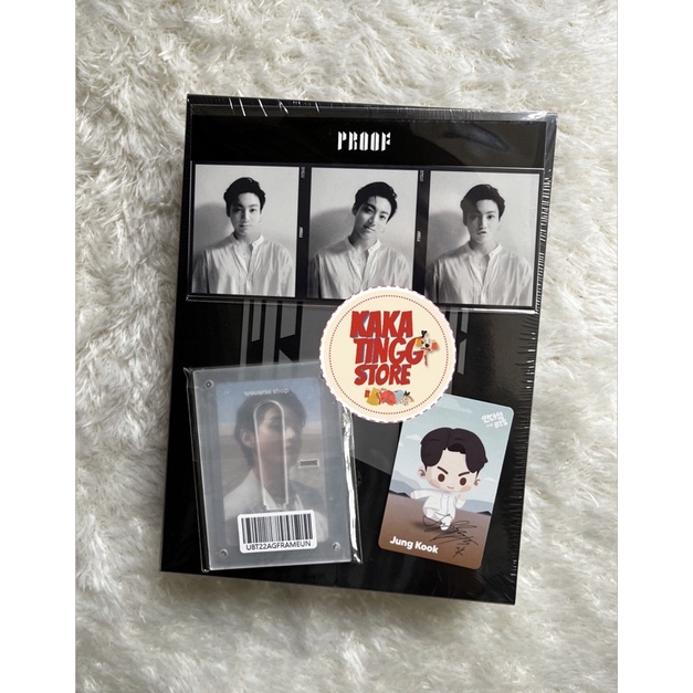 OFFICIAL ALBUM PROOF BTS - POB PROOF TAEHYUNG - POB TRIPTYCH JUNGKOOK BTS