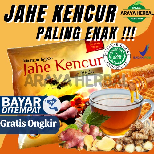 

Jahe Kencur Bubuk Minuman Herbal Madu Asli Jamu Kondang Food