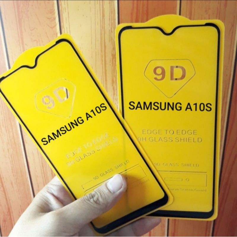 Samsung Galaxy A10S Tempered Glass Full Layar Anti Gores Kaca