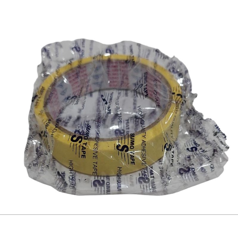 Lakban Kertas / Masking Tape Sumo 24mm 1&quot;