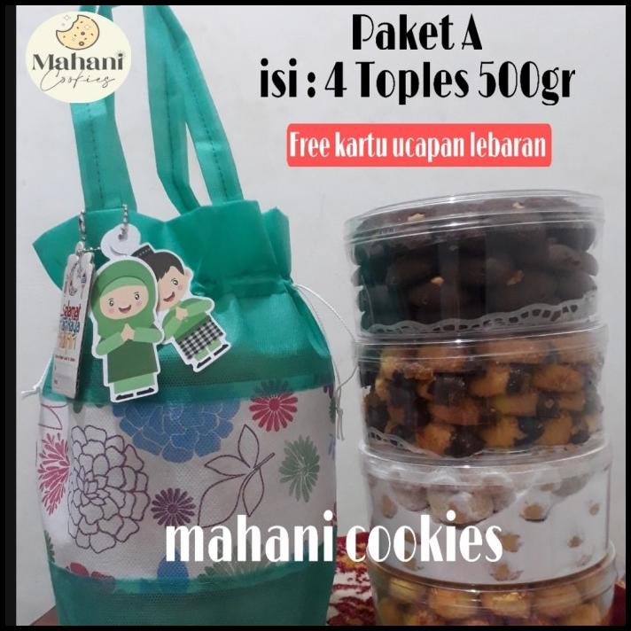 

Humpers Ramadhan Kue Kering Mahani Cookies Paket A Isi 4 Toples 500Gr