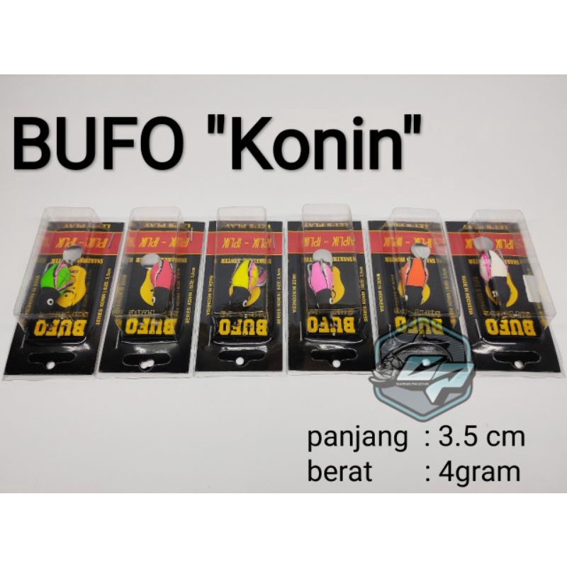 BUFO KONIN / SOFT FROG / KODOK KARET