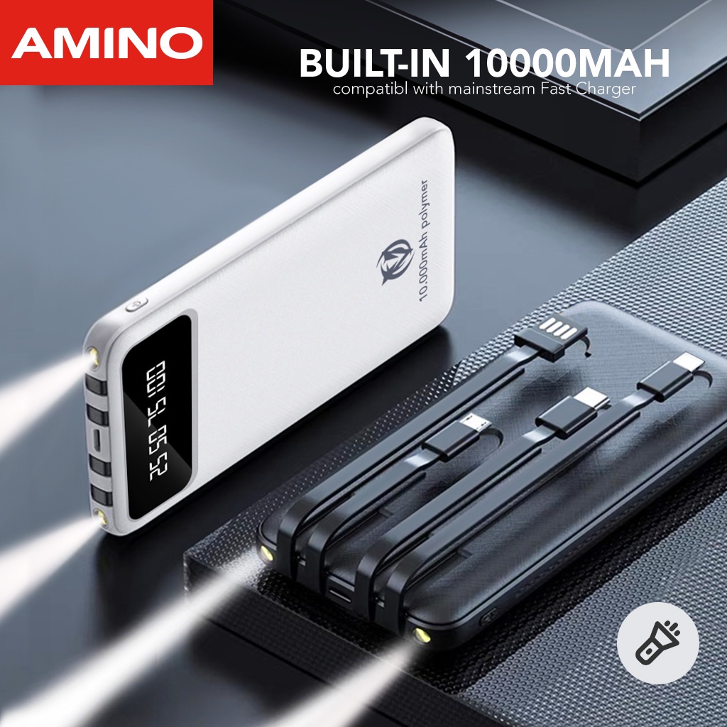 Power Bank Terlaris PROMO Terbaik Mini Bisa COD Terbaru J9F8 Murah Fast Charging P4 Powerbank 10000 