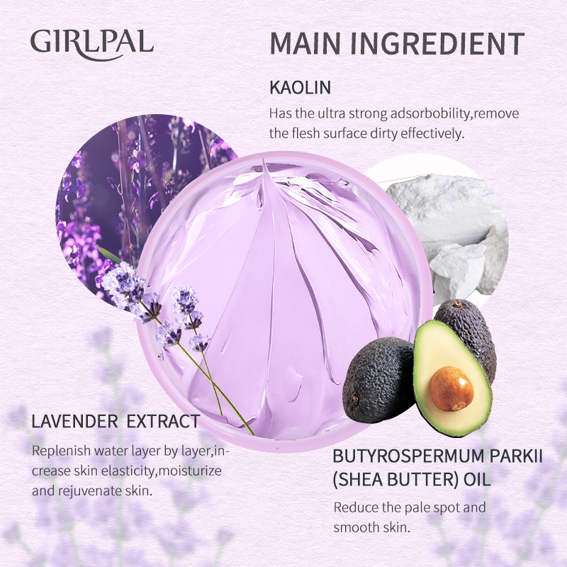 GIRLPAL Clay Face Mask