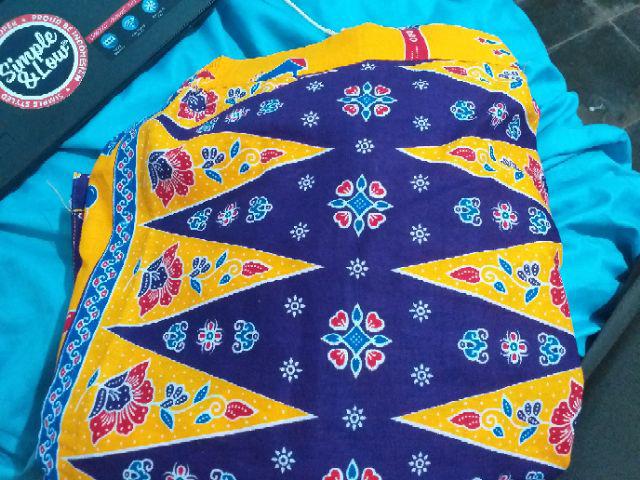 Rok Sepan Tumpal St16 Motif Pucuk Rebung Betawi Ondel-ondel Abang None Jakarta | Batik Wanita