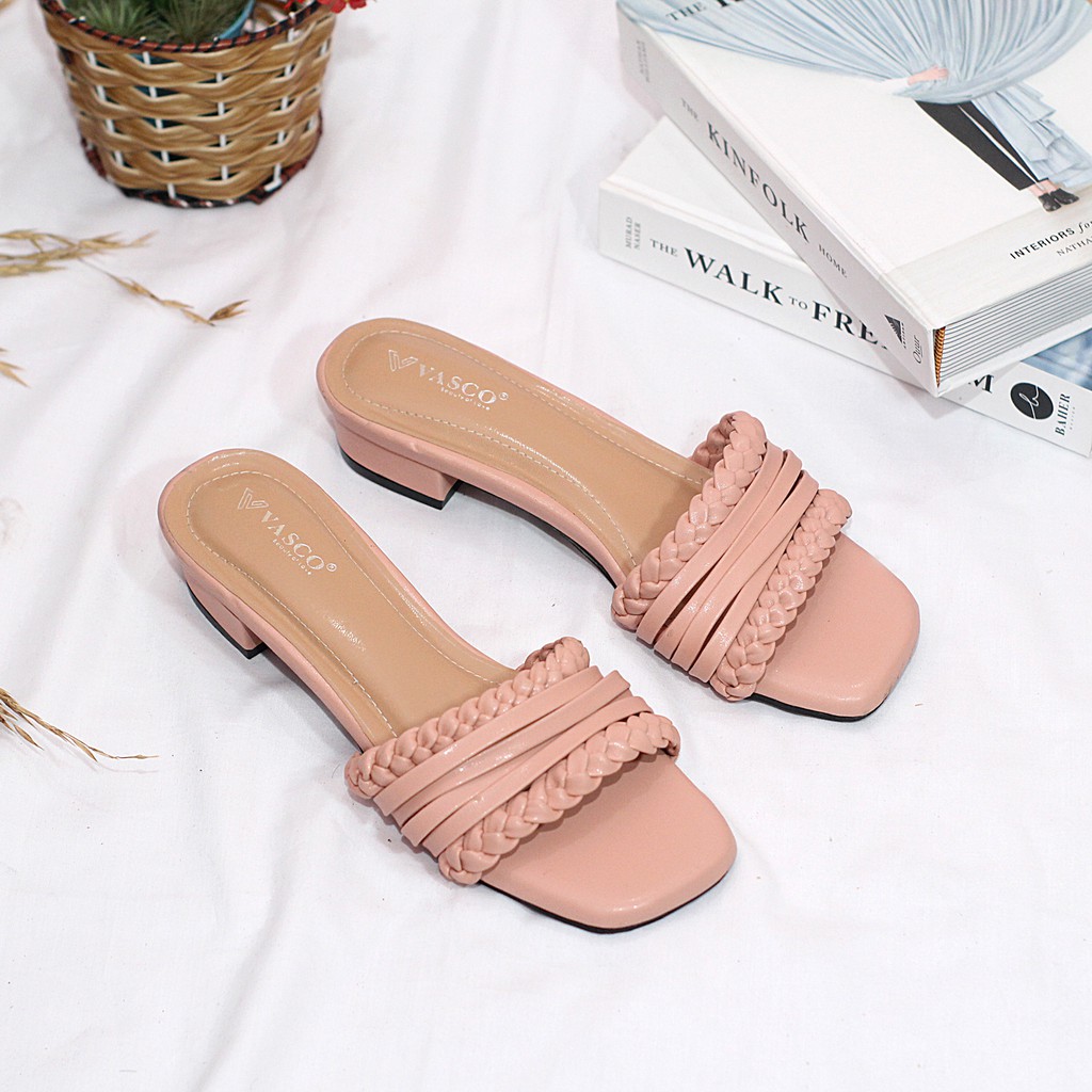 Milicca Sandal Wanita Hak Tahu 3 cm Halisa