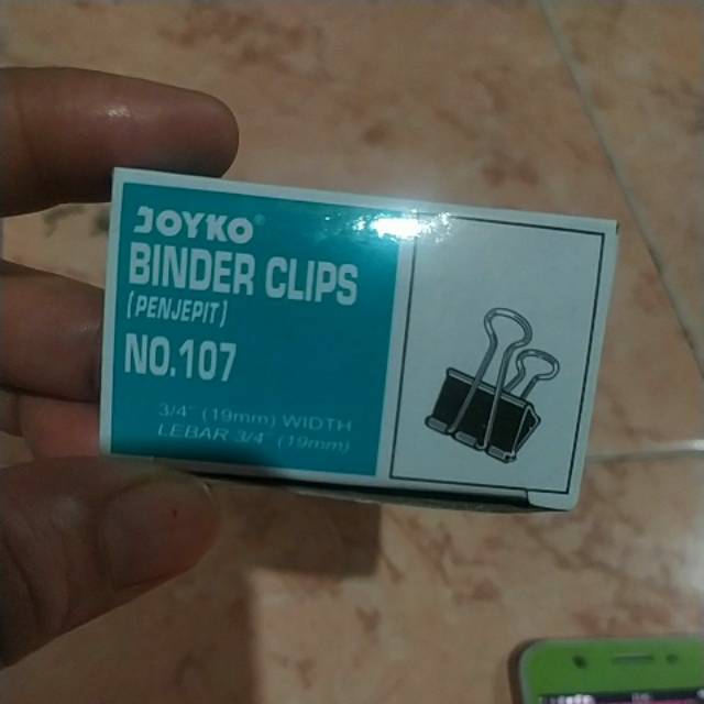 

BINDER CLIPS. KENKO NO. 107