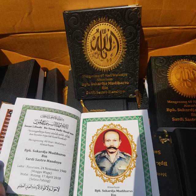 Buku Yasin Tahlil 40 Harian