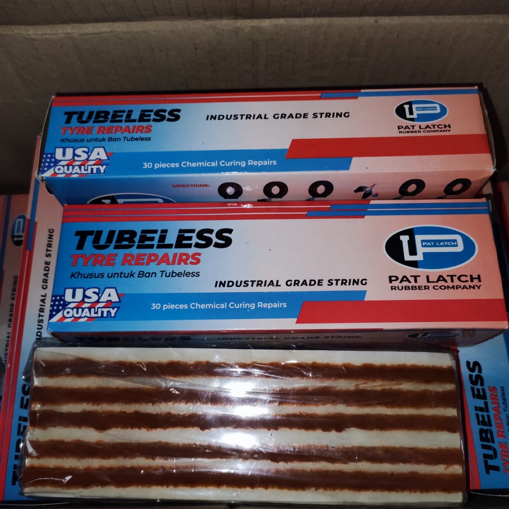 Karet Tambal Ban Tubeless - Made USA