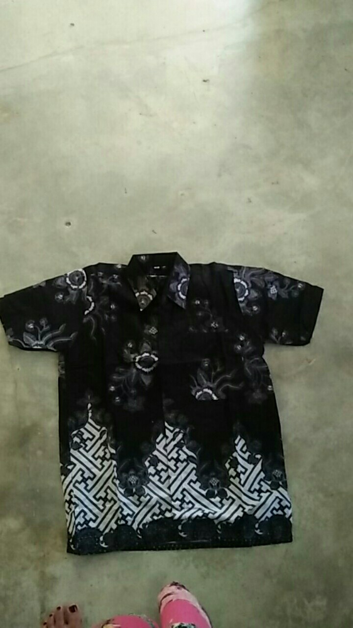 Kemeja Batik Pria Lengan Panjang Buat Acara Casual Seragam Dll M L Xl (bisa Cod)