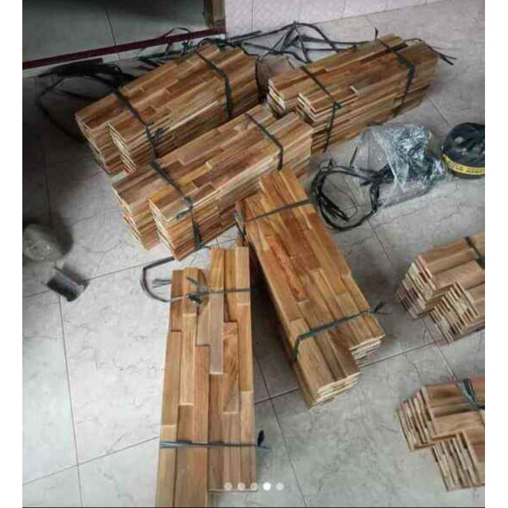 hiasan dinding panel kayu jati