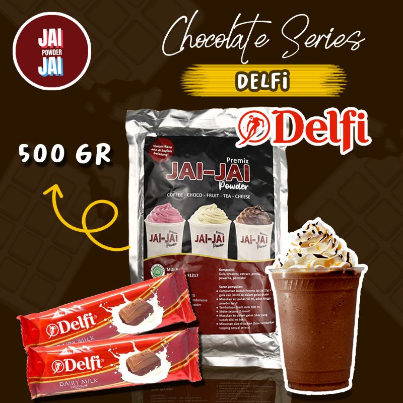 

Bubuk Minuman 500gr - Delfi - Jai Jai Powder