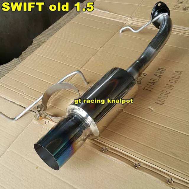 KNALPOT HKS BIRU BOLT ON SWIFT