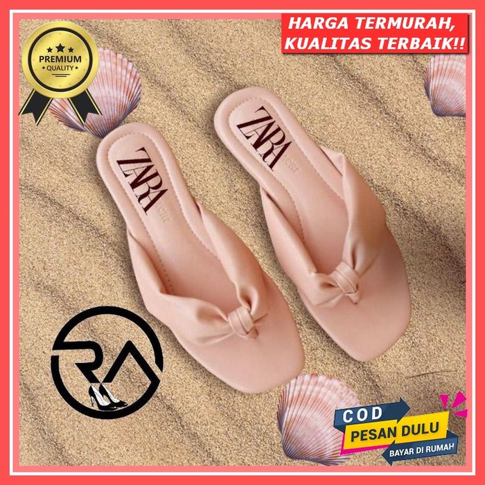 Sendal Teplek Wanita Korean Style Terbaru Kekinian Selop Wanita Import Murah Sandal Pesta Selop Tepl