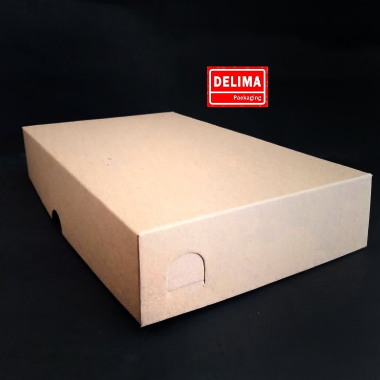 

DUS DONAT/ BOX DONAT ECO/BOX DONAT POLOS COKLAT (isi 20 pcs)