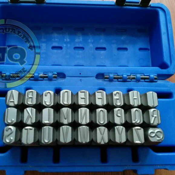 

MASUS Germany Huruf Ketok 16 mm Stamp Punch Letter A - Z