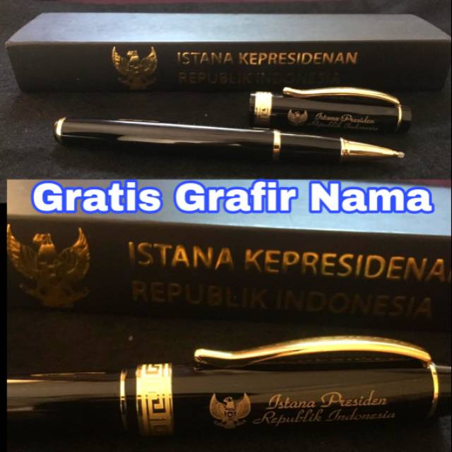 

Pulpen sign pen mewah istana gratis tambah Grafir nama bukan montblanc