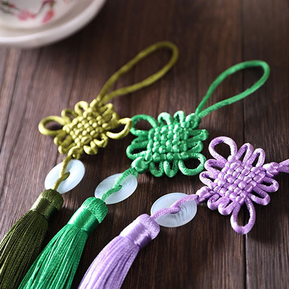 【TK】Handmade Chinese knot holiday pendant gift