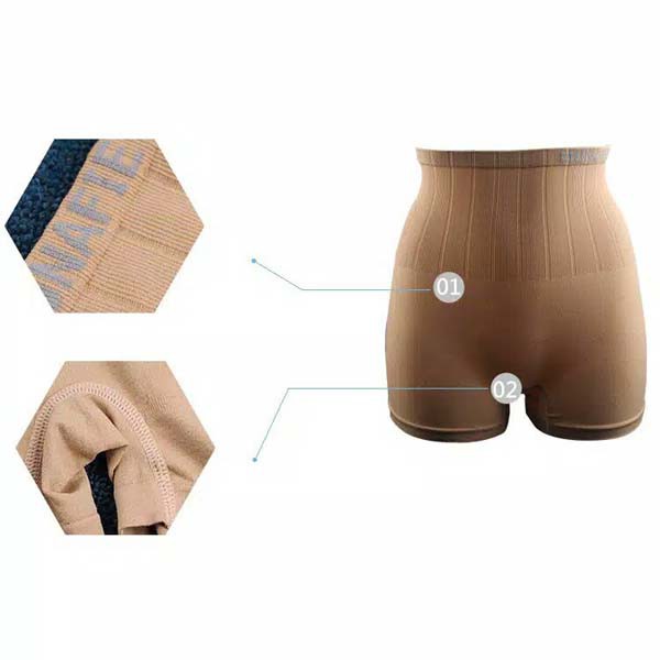 Munafie HIGH Waist BOXER celana dalam KORSET Pengecil Perut