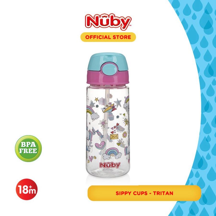 Nuby Tritan Flip It Cup / Botol Minum Anak