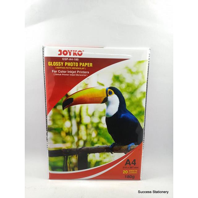 

JOYKO GLOSSY PAPER GSP A4 180