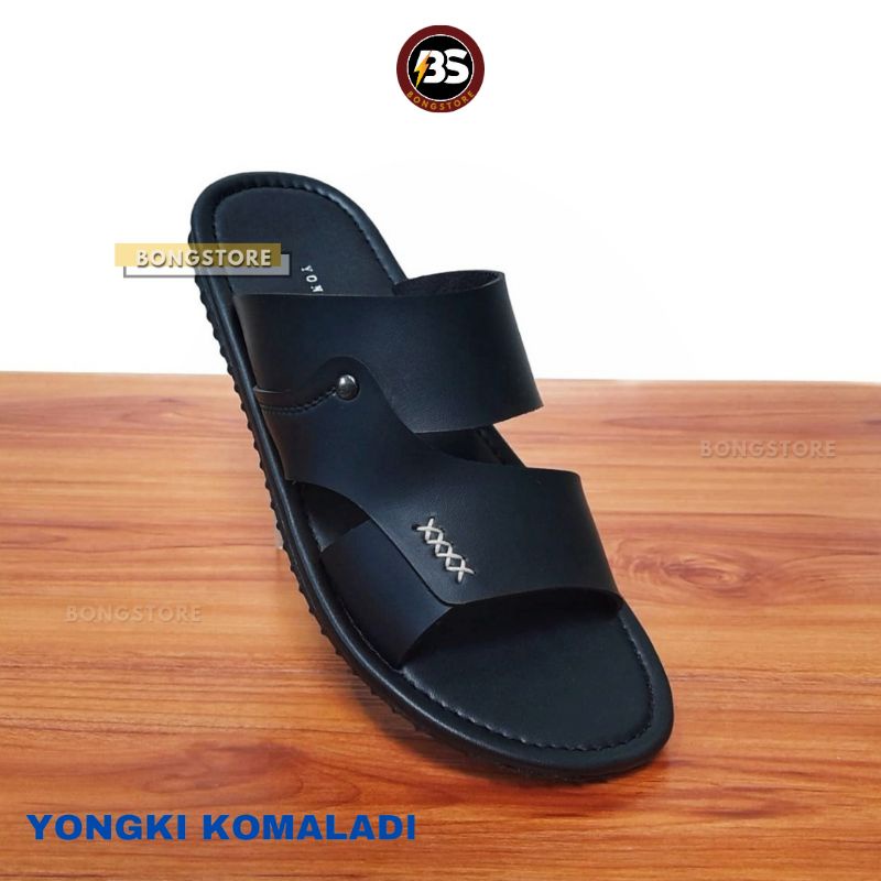 Sandal casual pria yongki komaladi terbaru sandal pria slide yongki komaladi terlaris