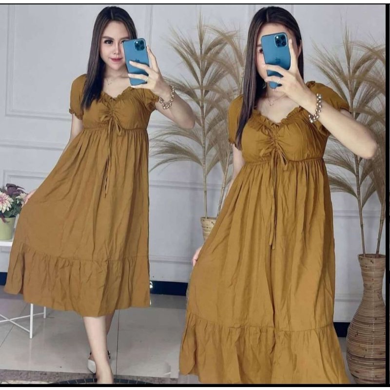 TERBARU ANDIEN DRESS RAYON DASTER ELSA VIRAL TERLARIS