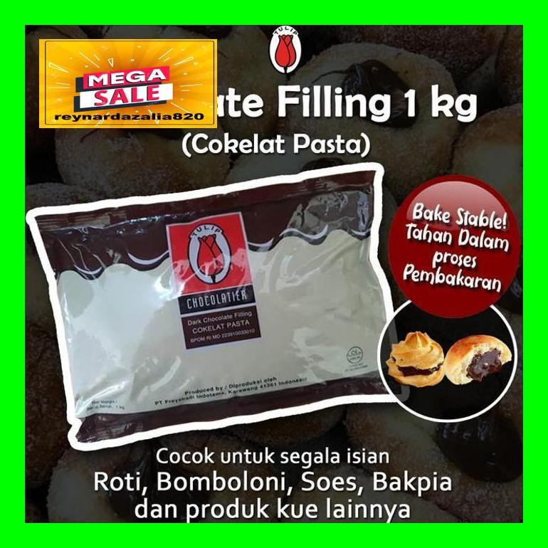 

Chrnar Filling Coklat Tulip 1Kg Chch50D