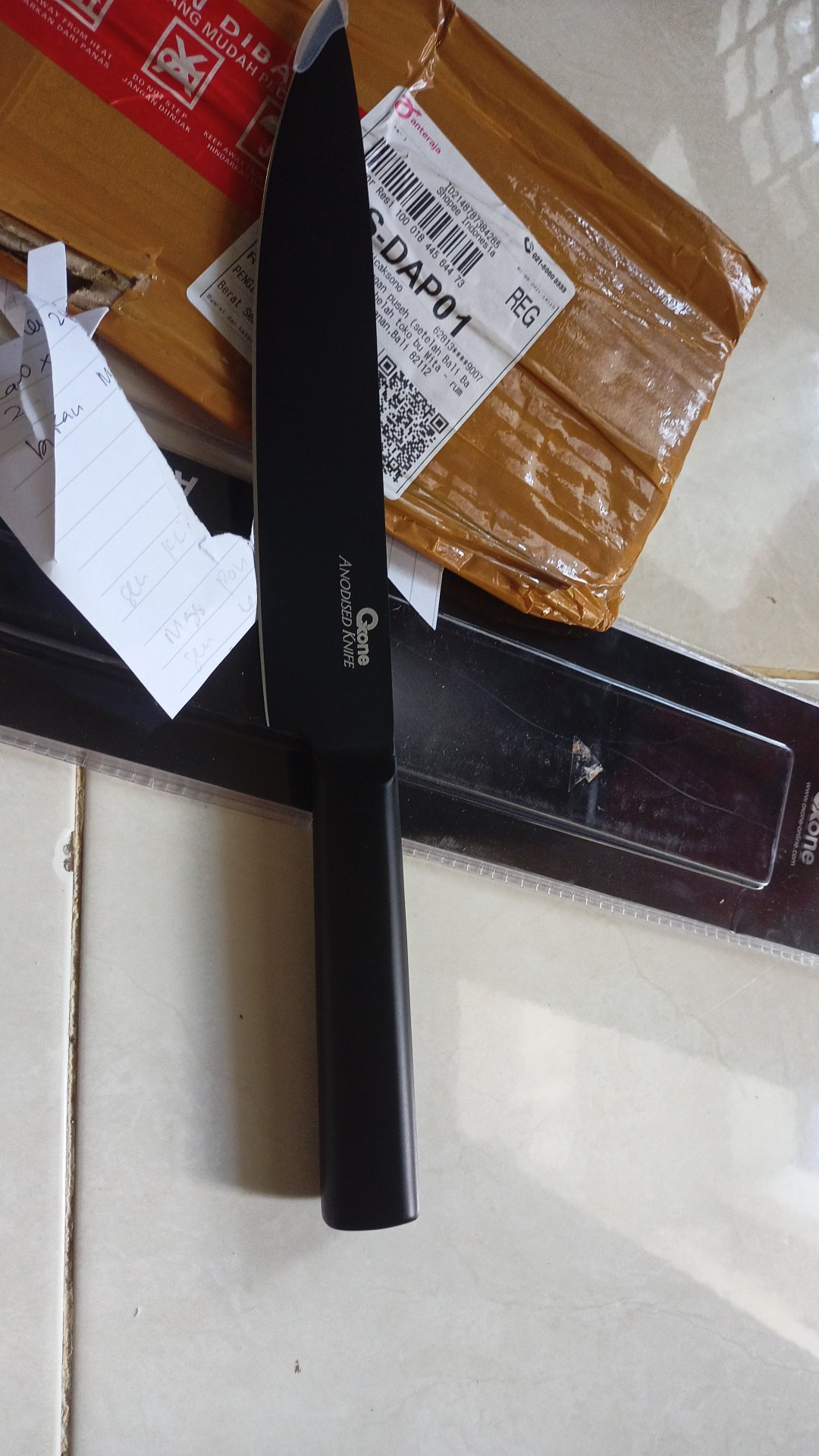 Oxone Ox-61 Black Anodized Knife Series Ox-61a Ox-61b Ox-61c Ox-61d Ox-61e Ox-61f Ox-61g