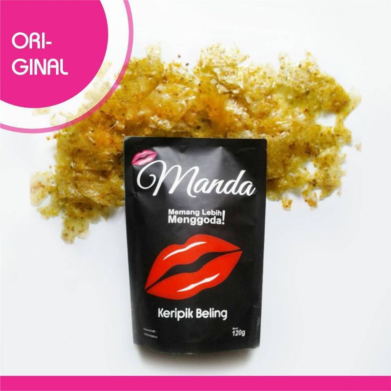 

Manda Keripik Beling Original 120gr